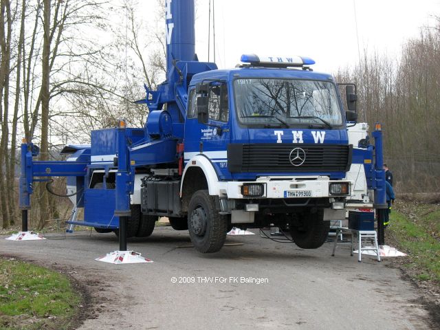 Mastkraftwagen der FGr FK Balingen
