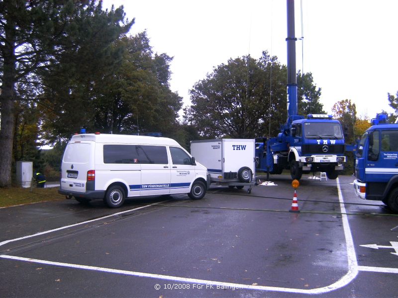 Aufbau bei ströhmendem Regen