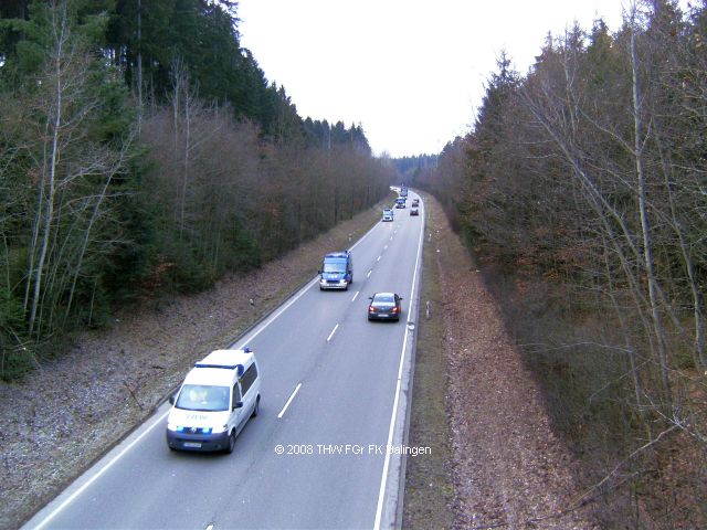 Autobahnzubringer Anschlussstelle Horb