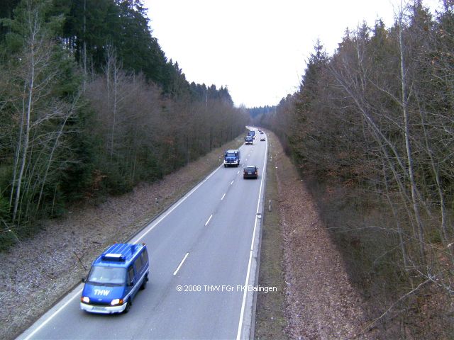 Autobahnzubringer Anschlussstelle Horb