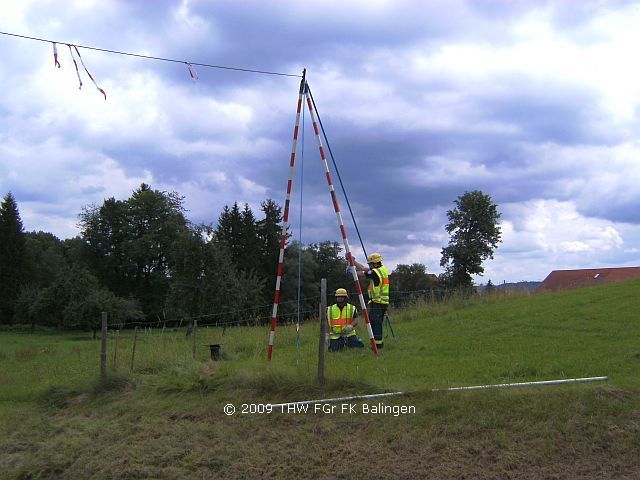 Kabelbau im Hochbau auf Feld und Flur