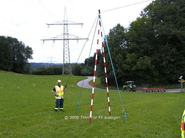 Kabelbau im Hochbau auf Feld und Flur