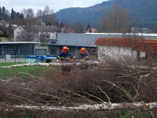 Ablängen Anreisen und zerteilen