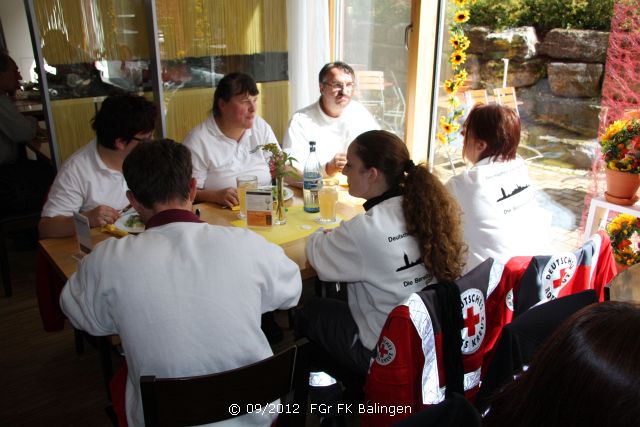 gemütliches Mittagessen