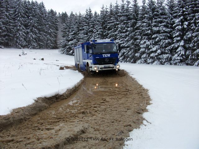 Fahren durch Gewässer mit dem GKW I