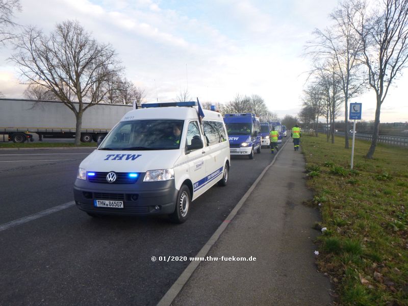 Fahren im Verband von Ofterdingen nach Horb