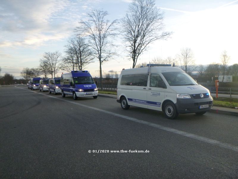 Fahren im Verband von Ofterdingen nach Horb