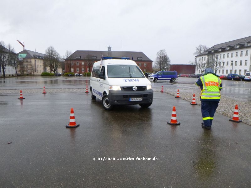 Wenden in drei Zügen