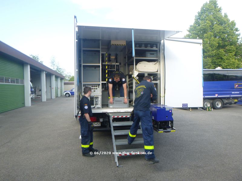 Vorstellung des Verlastungskonzept im FüKomKW