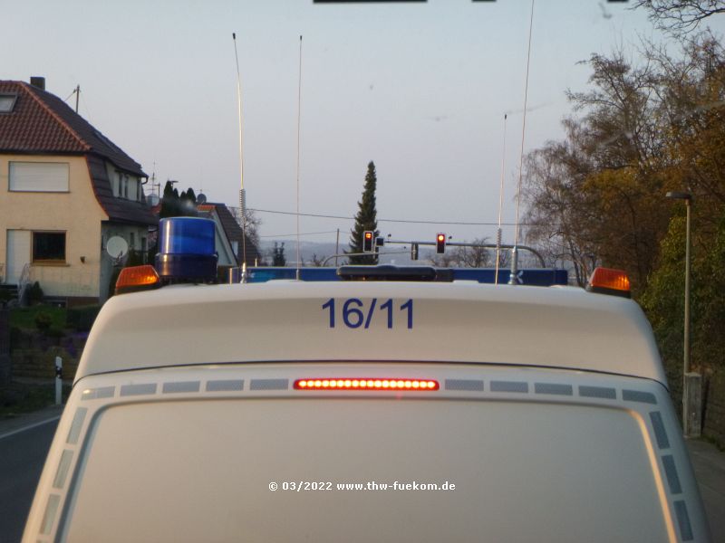 Fahrt von Ofterdingen nach Neuhausen auf den Fildern