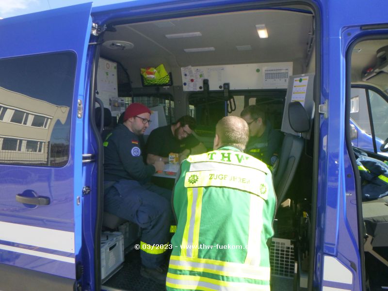 Arbeiten in der Zugbefehlsstelle
