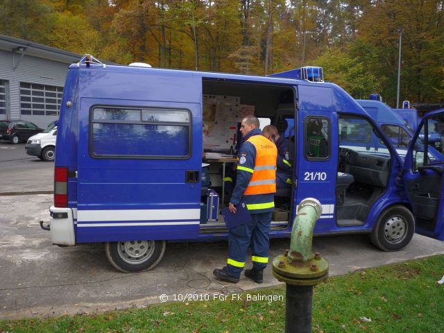 Ein Zugtrupp bei der Arbeit