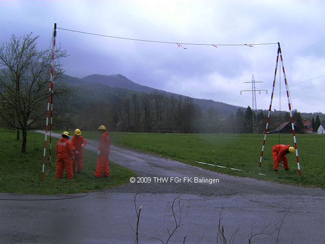 Ein Übergang im Hochbau ist hergestellt