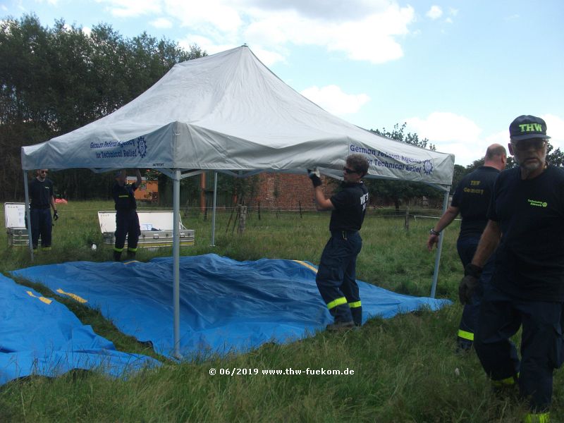 zeitgleich wurden mehrere Mastertent aufgebaut, so dass hier eine BoO entstand