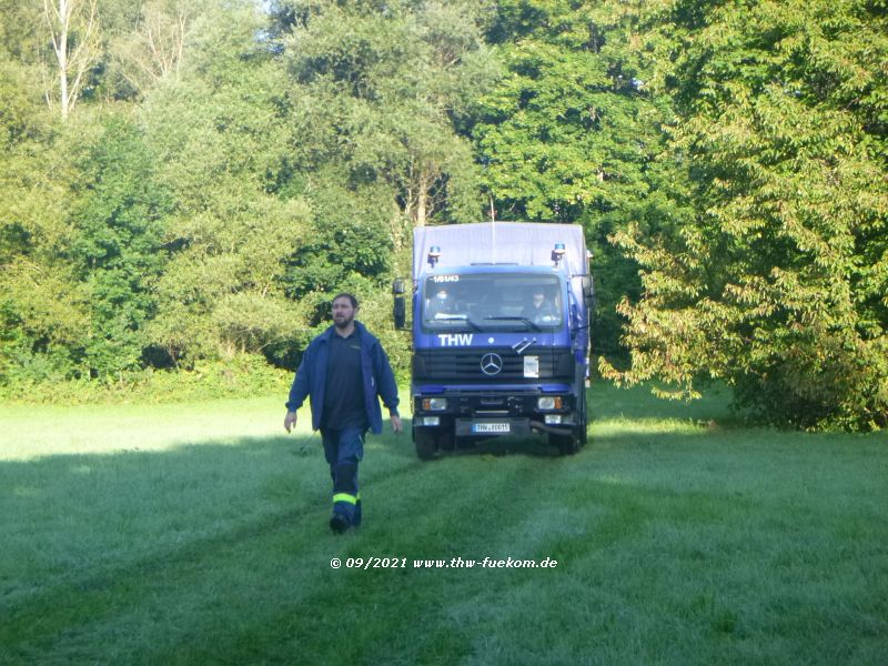 Ankunft des SEEWA-Team im Einsatzgebietes