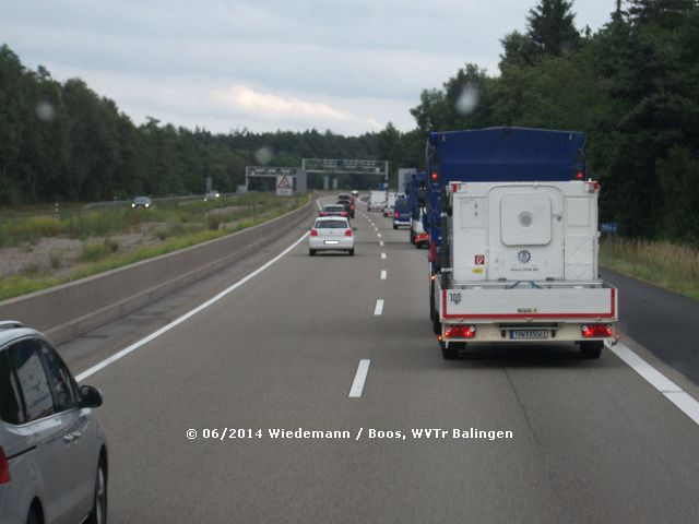 Rückfahrt nach Gelnhausen