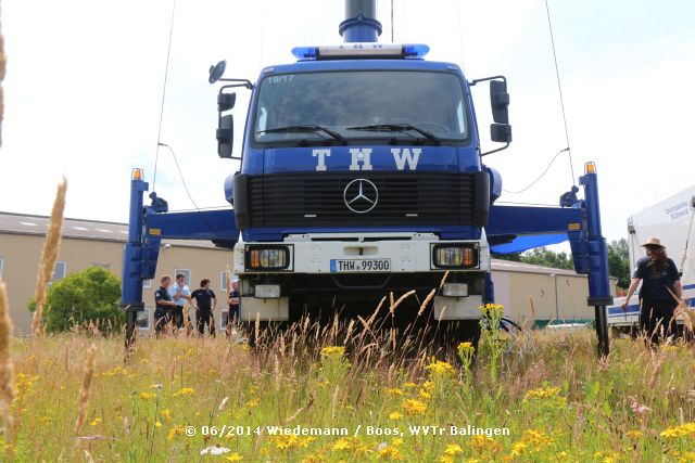 Mastkraftwagen im Einsatz