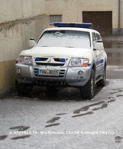 Start am 27. Februar bei Schneefall und Regen