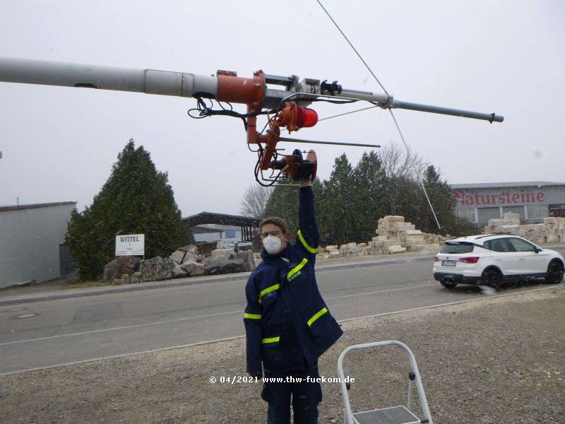 Test des Windmessers