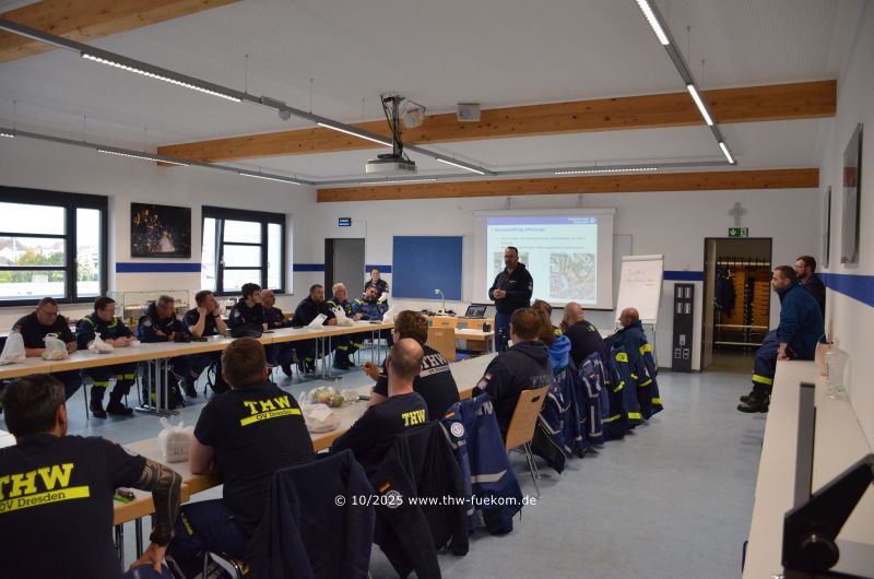 Einweisung in die &Uuml;bungslage