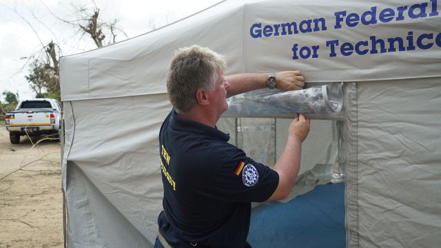 Öffnen der Türen