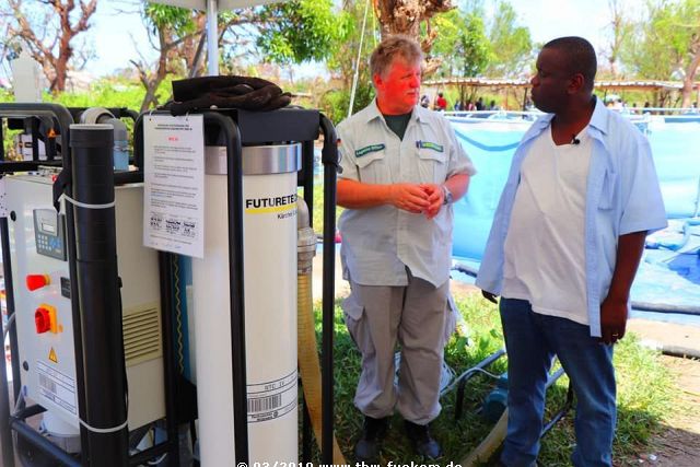 Besuch des Bürgermeisters von Beira/Mosambik