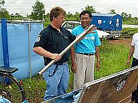 Thomas Wiedemann im Auslandseinsatz in Myanmar