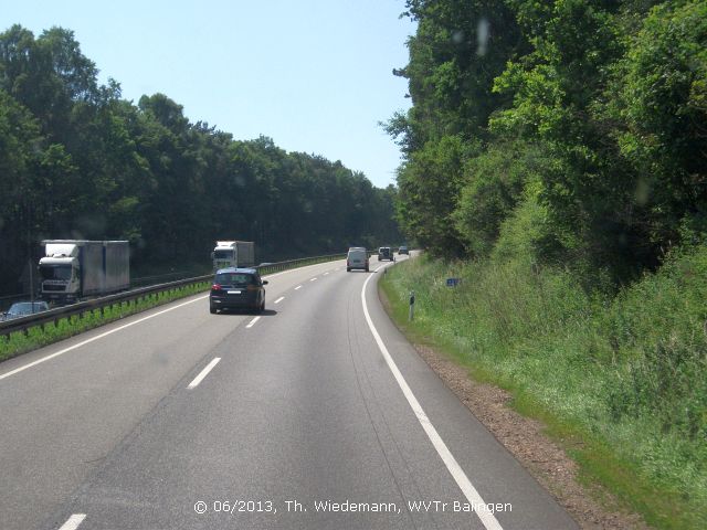 Rückfahrt über Gelnhausen nach Balingen