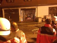 Brand beim DRK in Bad Dürrheim