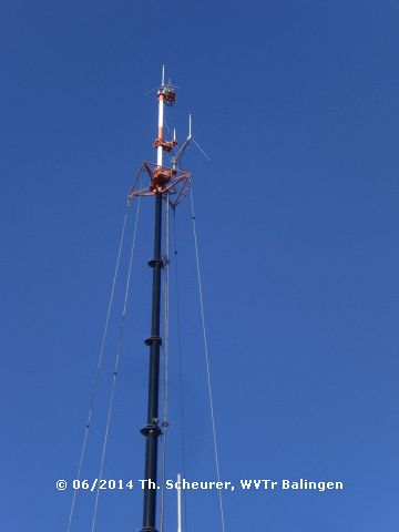 Zweiter Aufbauplatz des MastKW WVTr Balingen