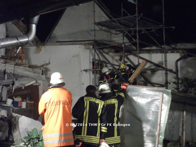 Arbeiten Hand in Hand mit der Feuerwehr Rosenfeld