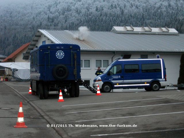 Unterbringung der ESS Einsatzkräfte im ELA