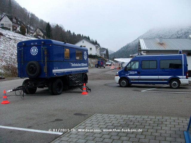 Einsatzstelle in Nusplingen