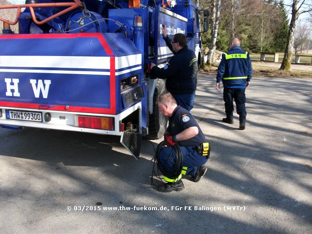 Aufbau des MastKW WVTr Balingen