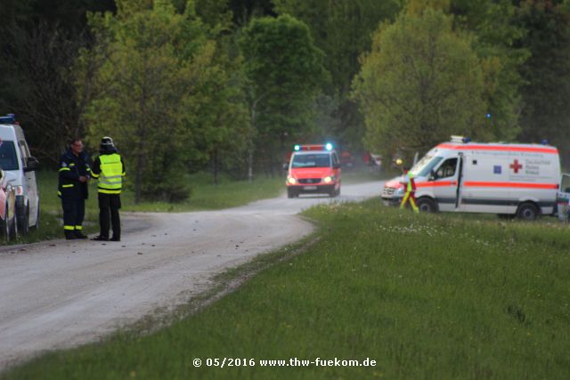 Weitere Feuerwehr Kräfte rücken an