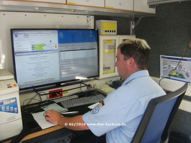 LdF beim der Dateneingabe