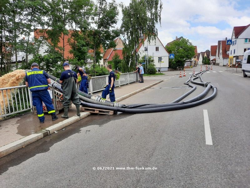 Das Wasser wurde in Dusslingen wieder in die Steinlach eingeleitet