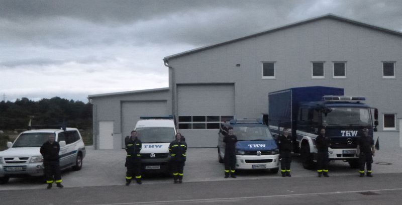 Auf in den nächsten Einsatz. Die Fachzüge FK Ofterdingen und Villingen-Schwenningen machen sich auf den Weg an den Nürburgring