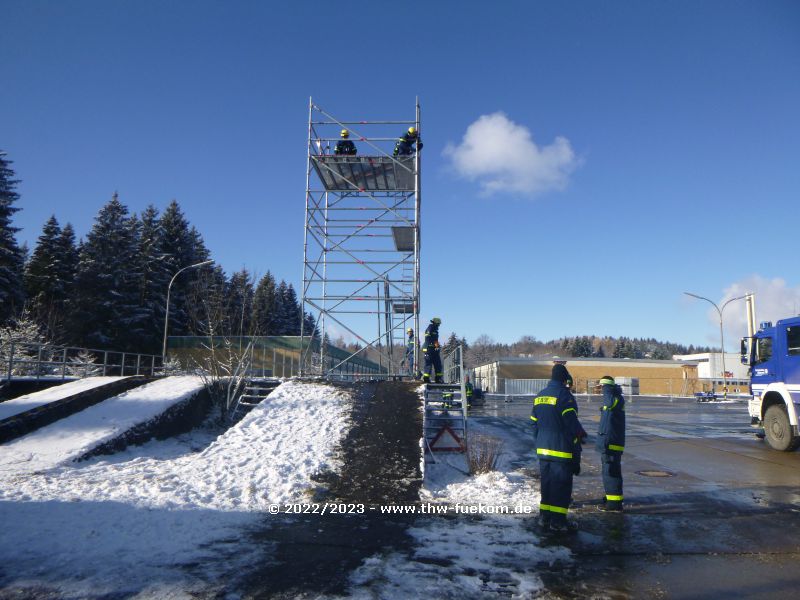 Aufbau eines EGS Turm