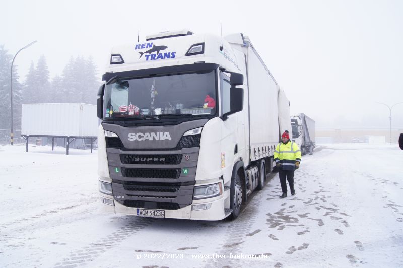 Aggregate werden angeliefert