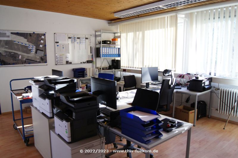 Übersicht des Büro