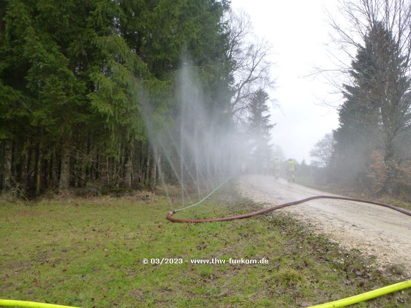 Waldbrandbekämpfung