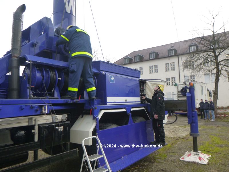 Abbau des MastKW Ofterdingen