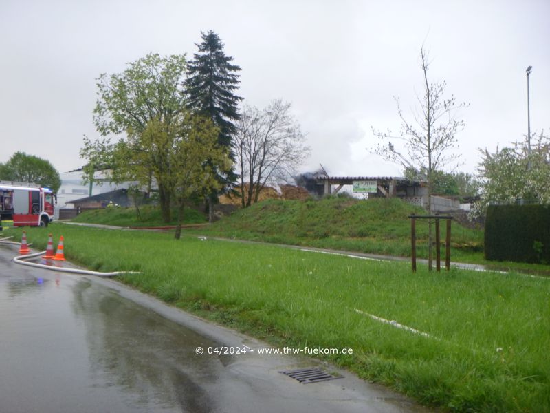 Brandobjekt Speidel-Hof in Ofterdingen