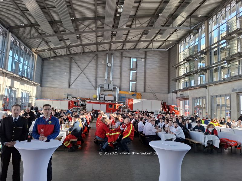 Blick in die Halle