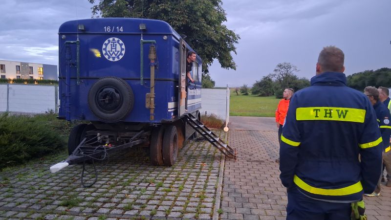 Die Einsatzmittel sind eingerichtet