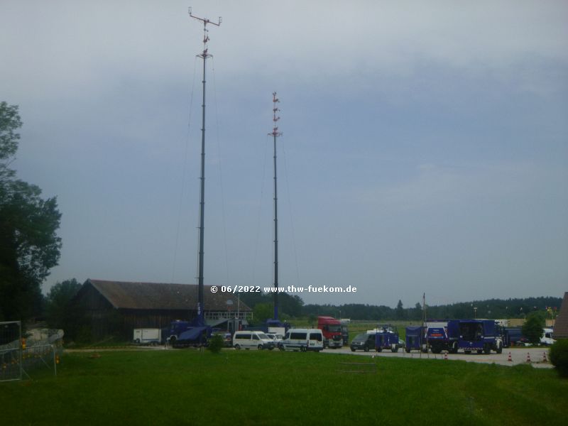 Zwei Mastanlagen im Einsatz