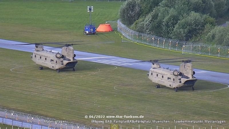 CH 47 Boing-Vertol-47 Chinook gelandet