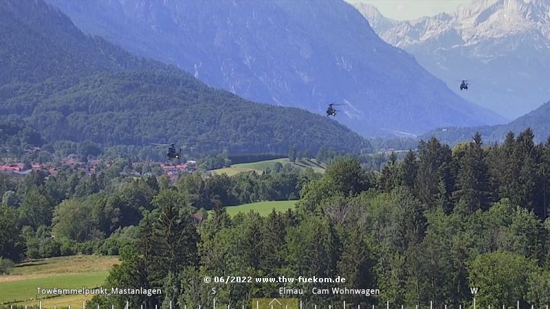 Abermals ein Verband im Anflug