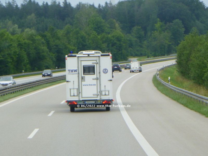 Rückfahrt in den Ortsverband - Ende des Einsatzes